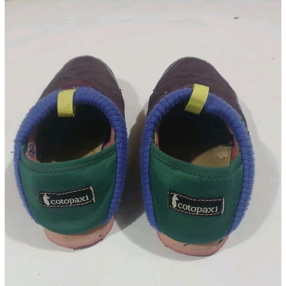 Teva x Cotopaxi ReEmber Slip On Shoes Mocs Size 6 Burgundy Green Granola Girl - Picture 3 of 9